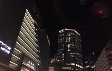 大阪駅前の夜景-2017-1224