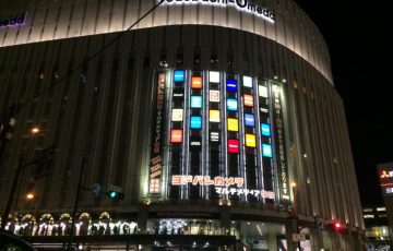 ヨドバシカメラ梅田の夜景-2018-0117